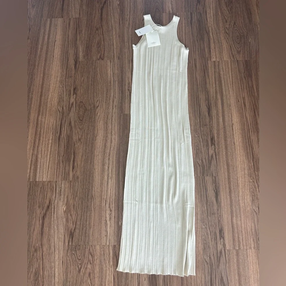 Toteme Beige Sleeveless Maxi Dress - Picture 7 of 8